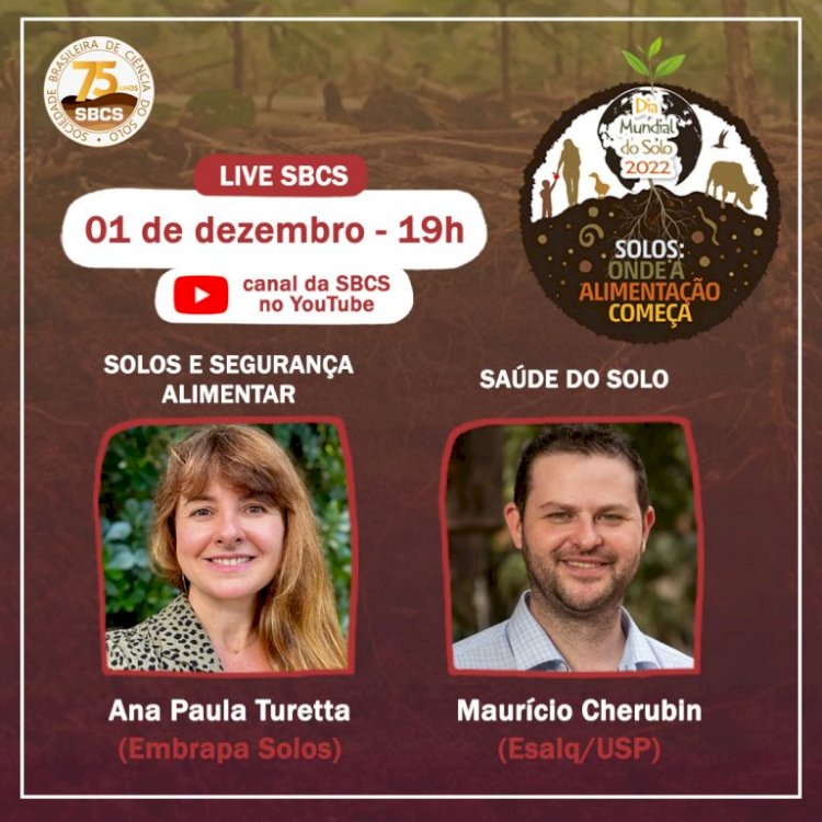 Vamos comemorar juntos o Dia Mundial do Solo?