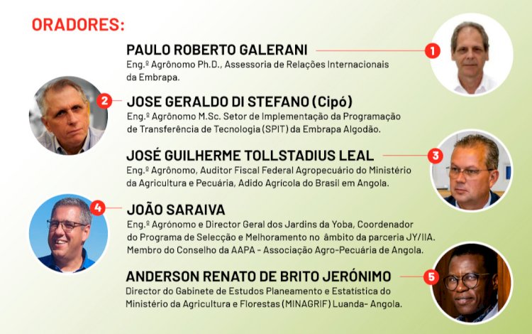 Cooperação Brasil x África para o Desenvolvimento da Agricultura Tropical Sustentável