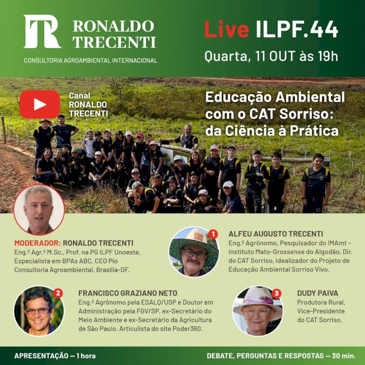 Educação Ambiental com o CAT Sorriso