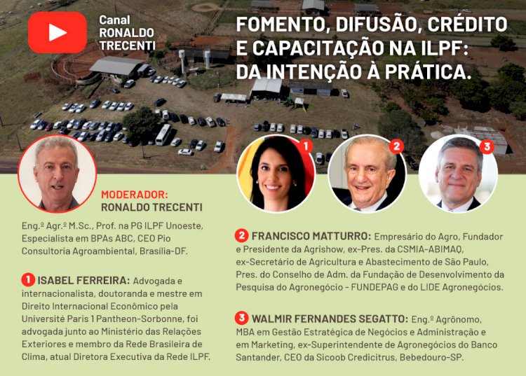 Fomento, Difusão, Crédito e Capacitação na ILPF