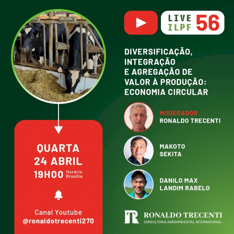 Modelo de Economia Circular é tema de live nesta quarta-feira