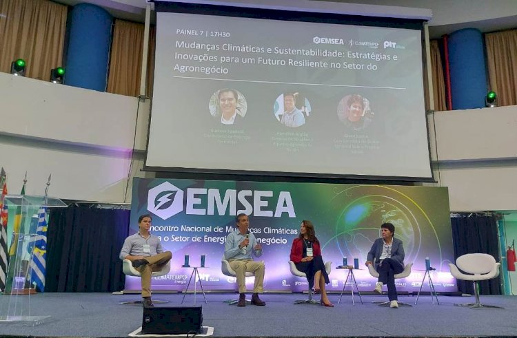 Agricultura é parte da solução para as mudanças climáticas, mostra Spadotti