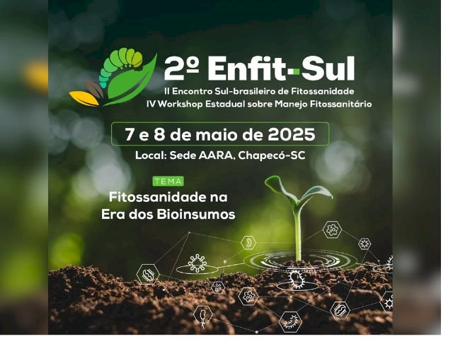 Prazo para inscrição no II Encontro Sul-Brasileiro de Fitossanidade é prorrogado