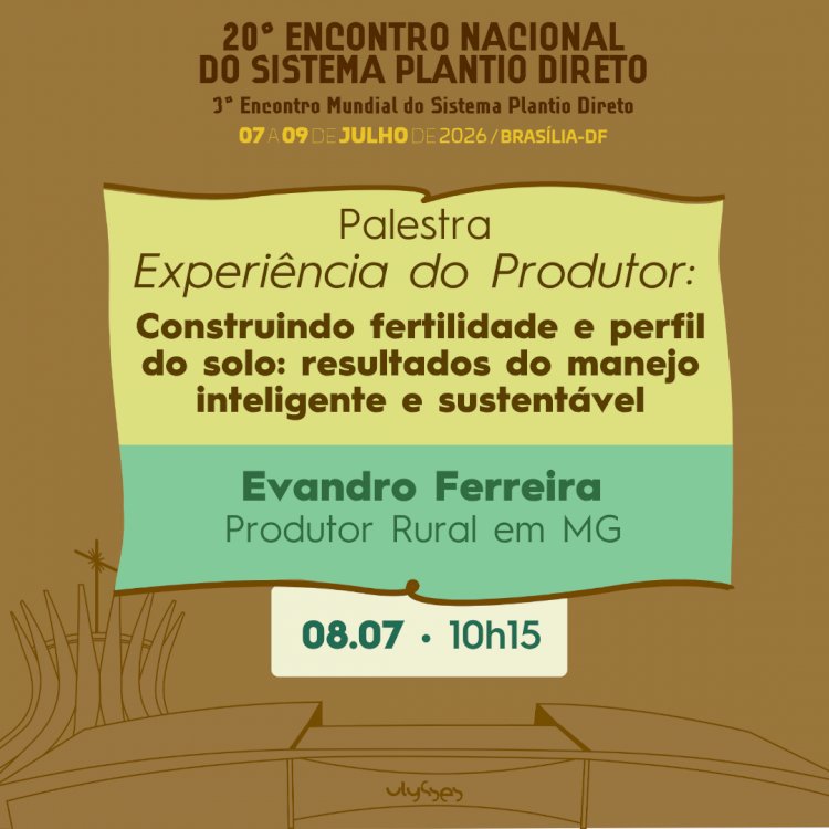 Construindo fertilidade e perfil do solo com manejo inteligente