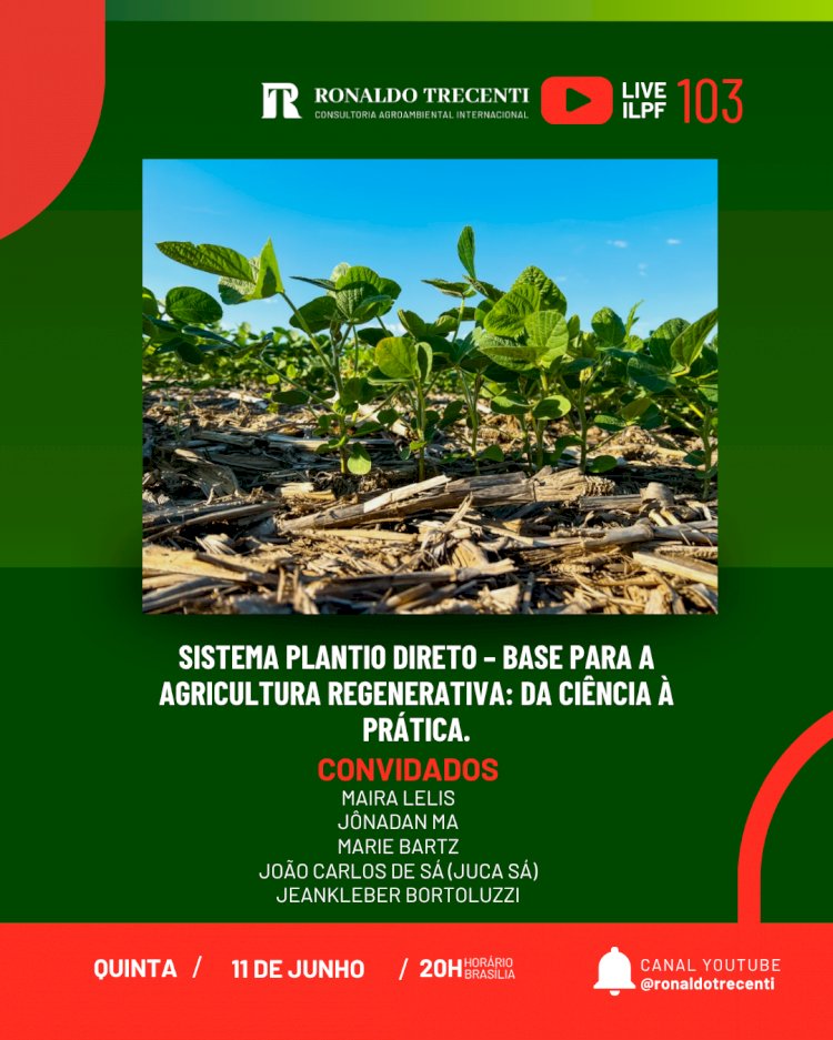 Live: SPD base para a Agricultura Regenerativa